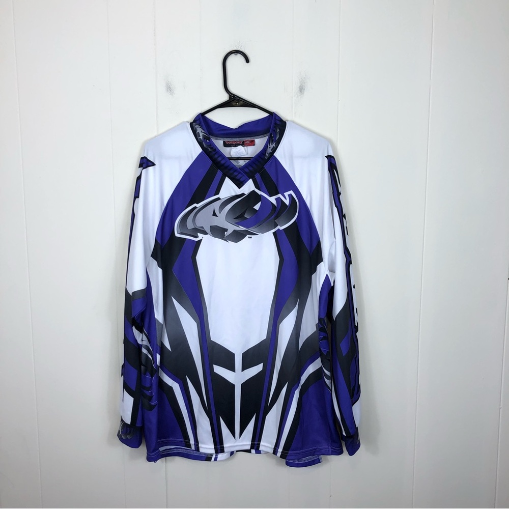 Vintage Wrex Racing BMX Jersey Sz L